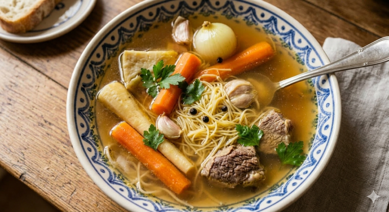 Az aranyszínű húsleves titka – Alaprecept lépésről lépésre