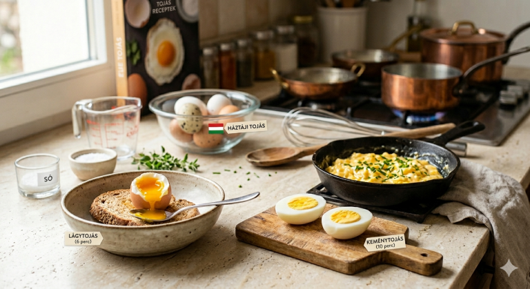 Tojás-tudomány: A tökéletes rántotta és a hibátlan főtt tojás titkai