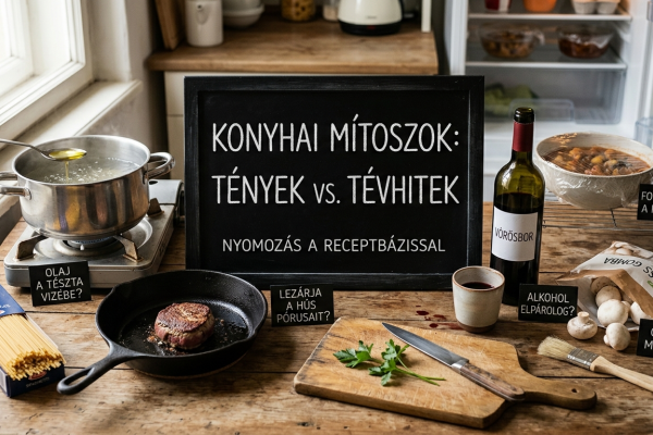 Konyhai tippek elrontott ételek mentéséhez: egy szakács éppen burgonyát tesz az elsózott levesbe, hogy semlegesítse az ízeket egy világos, barátságos konyhában.