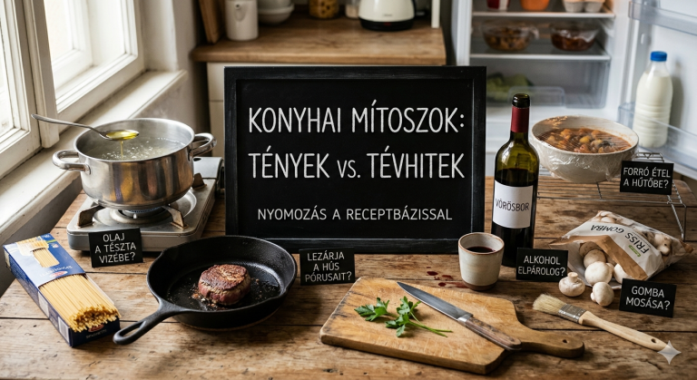 Gasztro-mítoszok nyomában: 5 dolog, amit eddig rosszul tudtál a konyhában